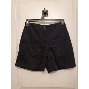 Jones New York Sport Black Canvas Shorts Suze 4 Womens